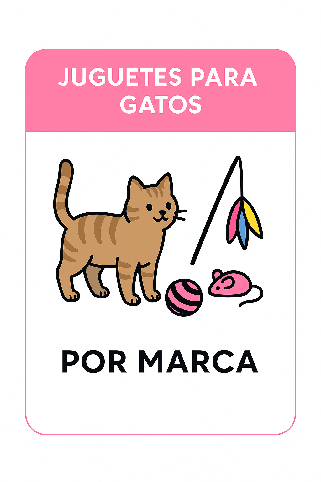 Juguetes para gatos por marca