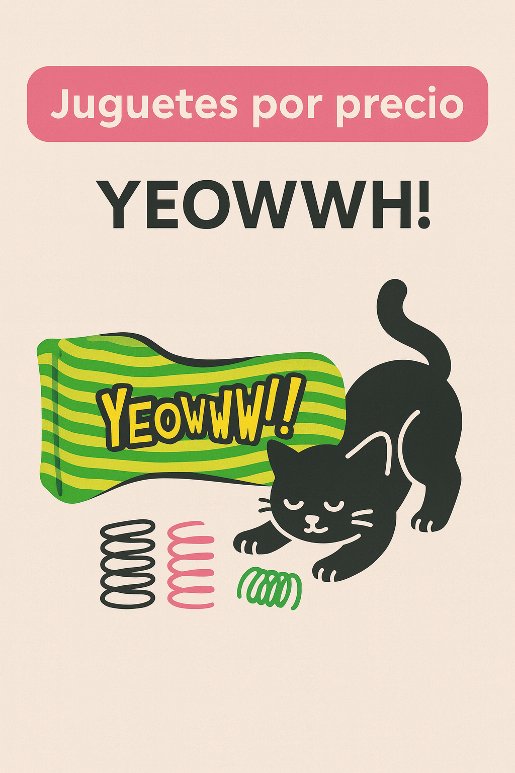 YEOWW! juguete para gatos